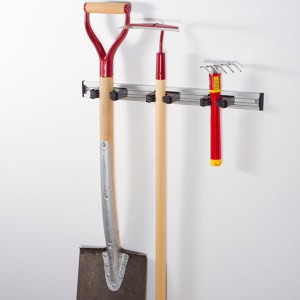 Vikan Toolflex Original Rail 50 cm: Organize Your Tools with 2 Medium & 1 X-Large Holder